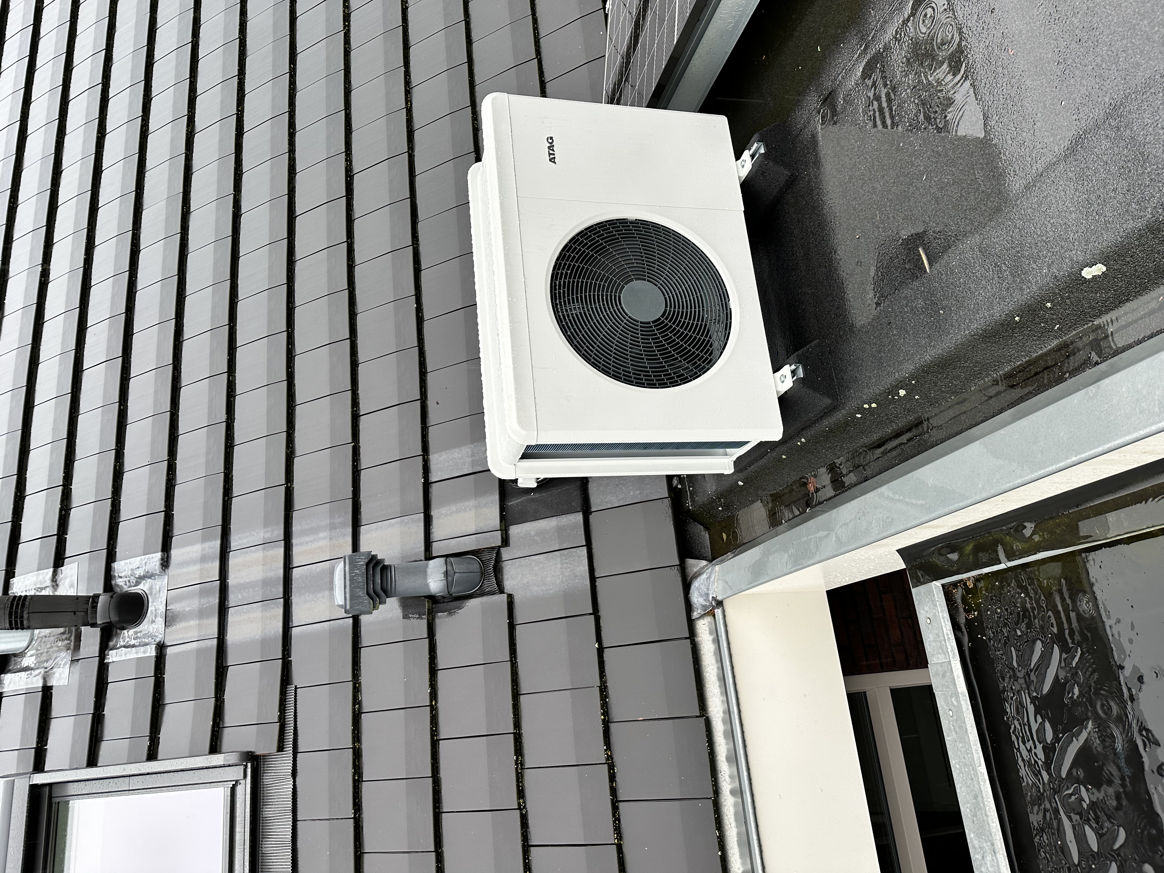 Hybride warmtepomp installatie in Apeldoorn