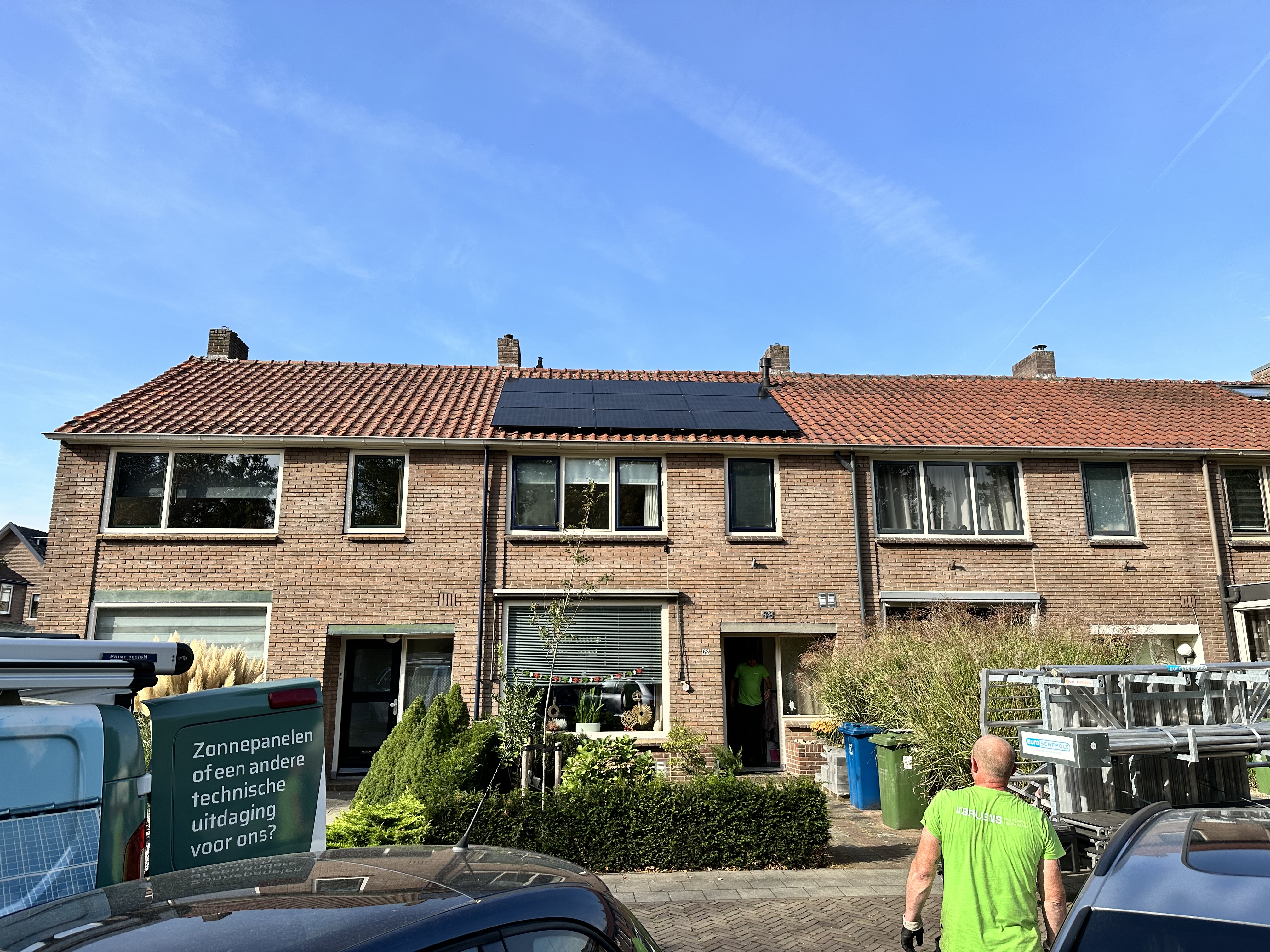 Zonnepanelen-installatie in Apeldoorn