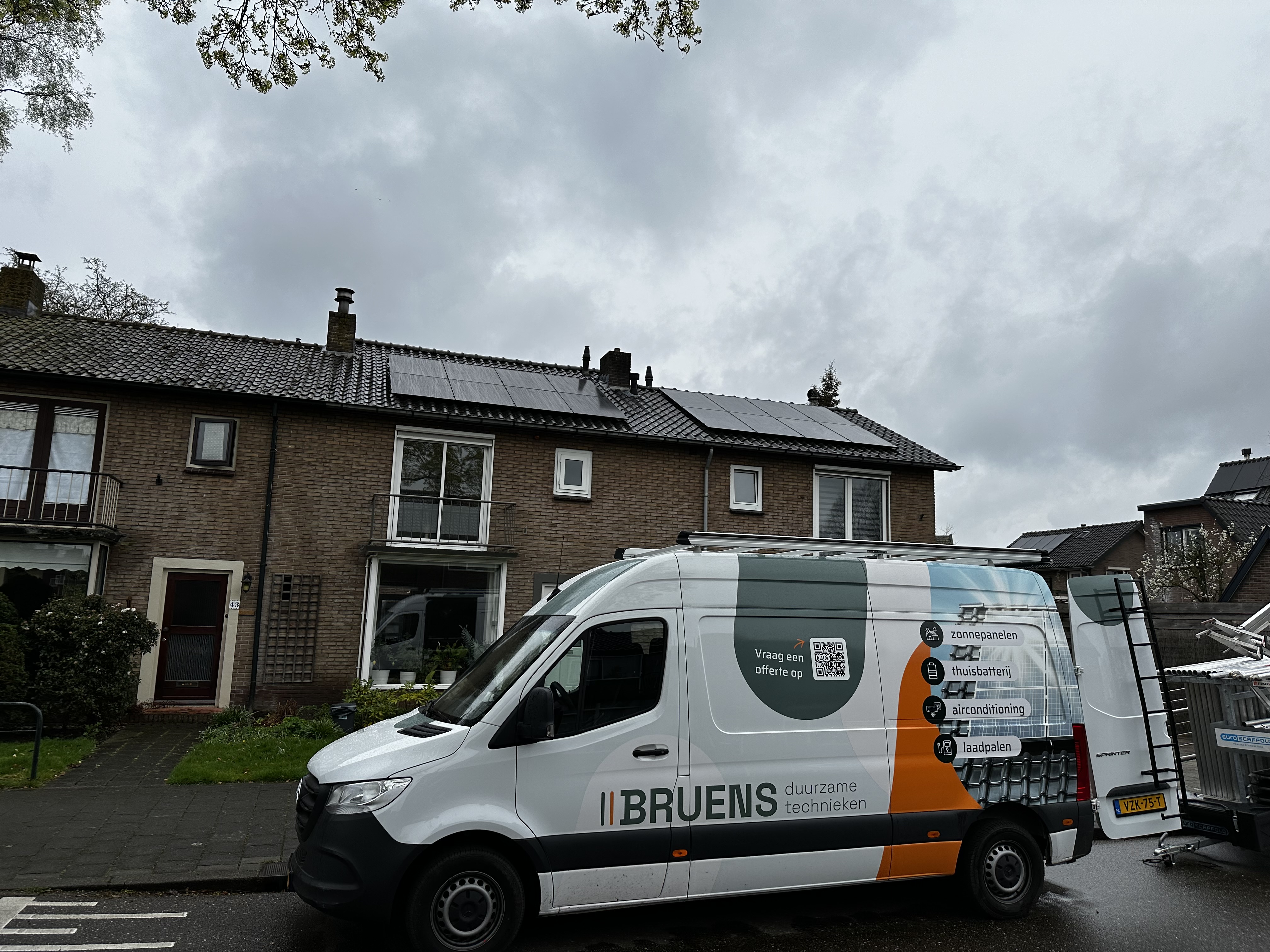 Efficiënte zonnepaneleninstallatie in Apeldoorn