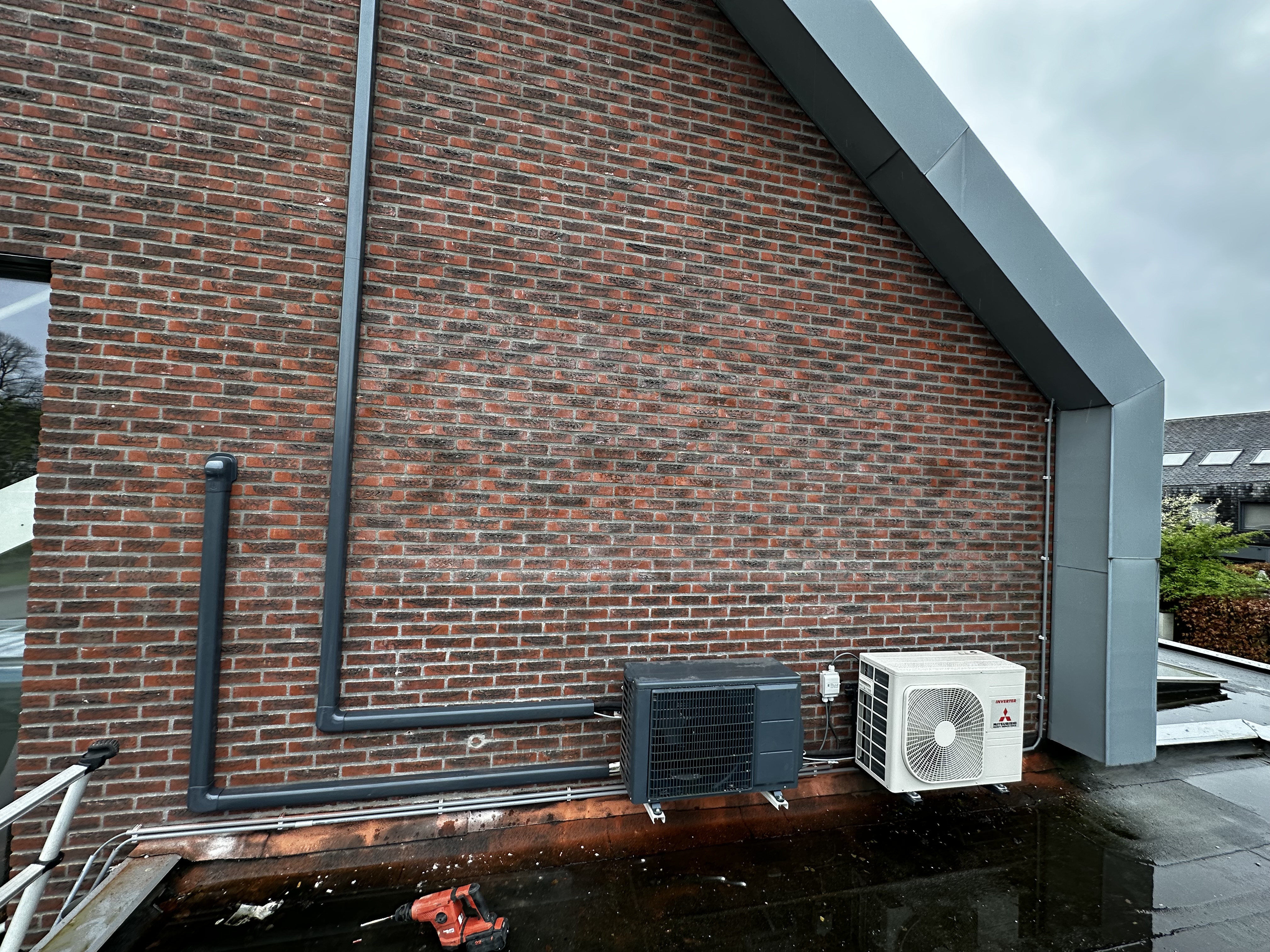 Efficiënte airco-installatie op zolder in Deventer