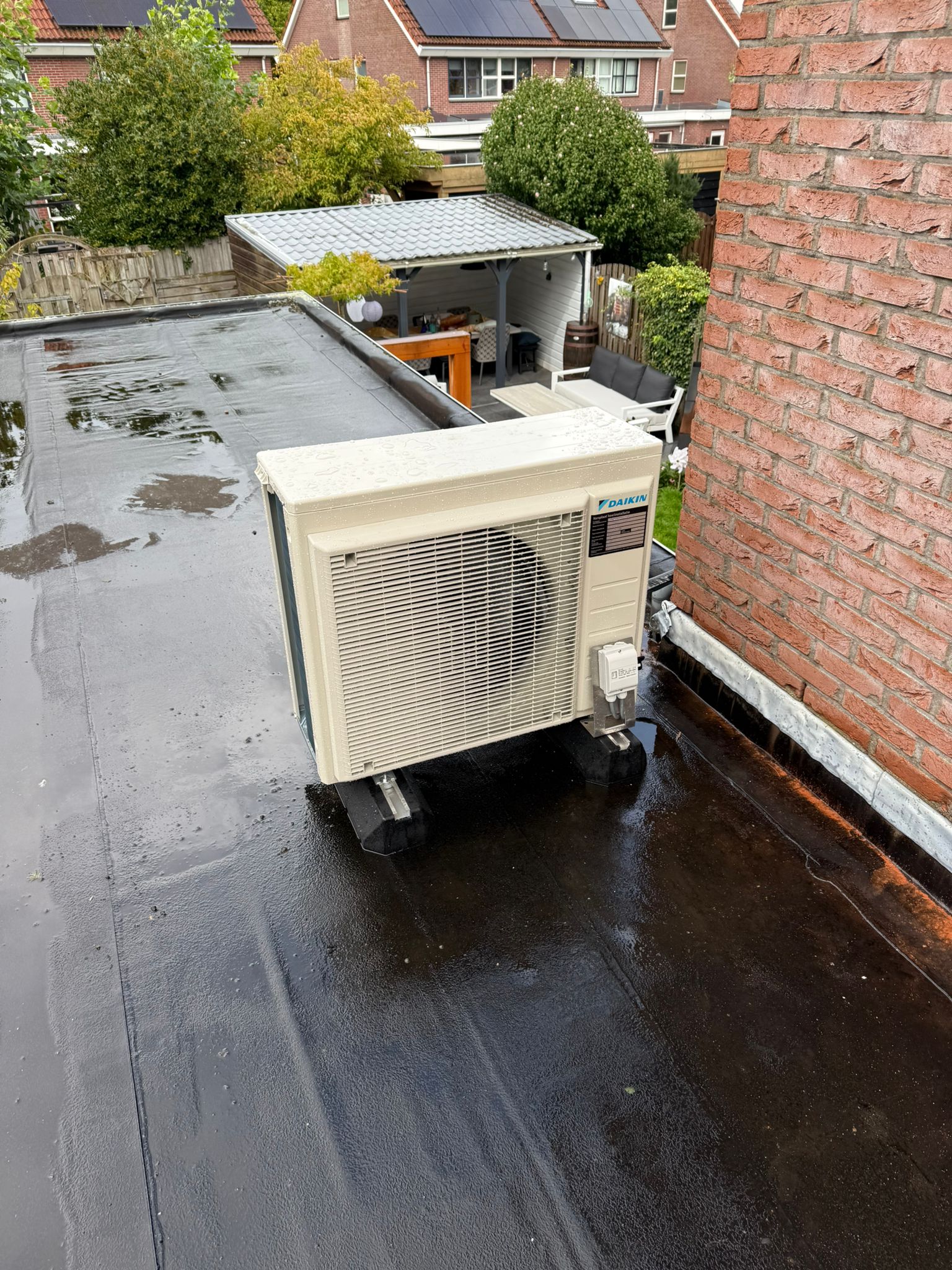 Moderne airco-installatie op zolder in Apeldoorn