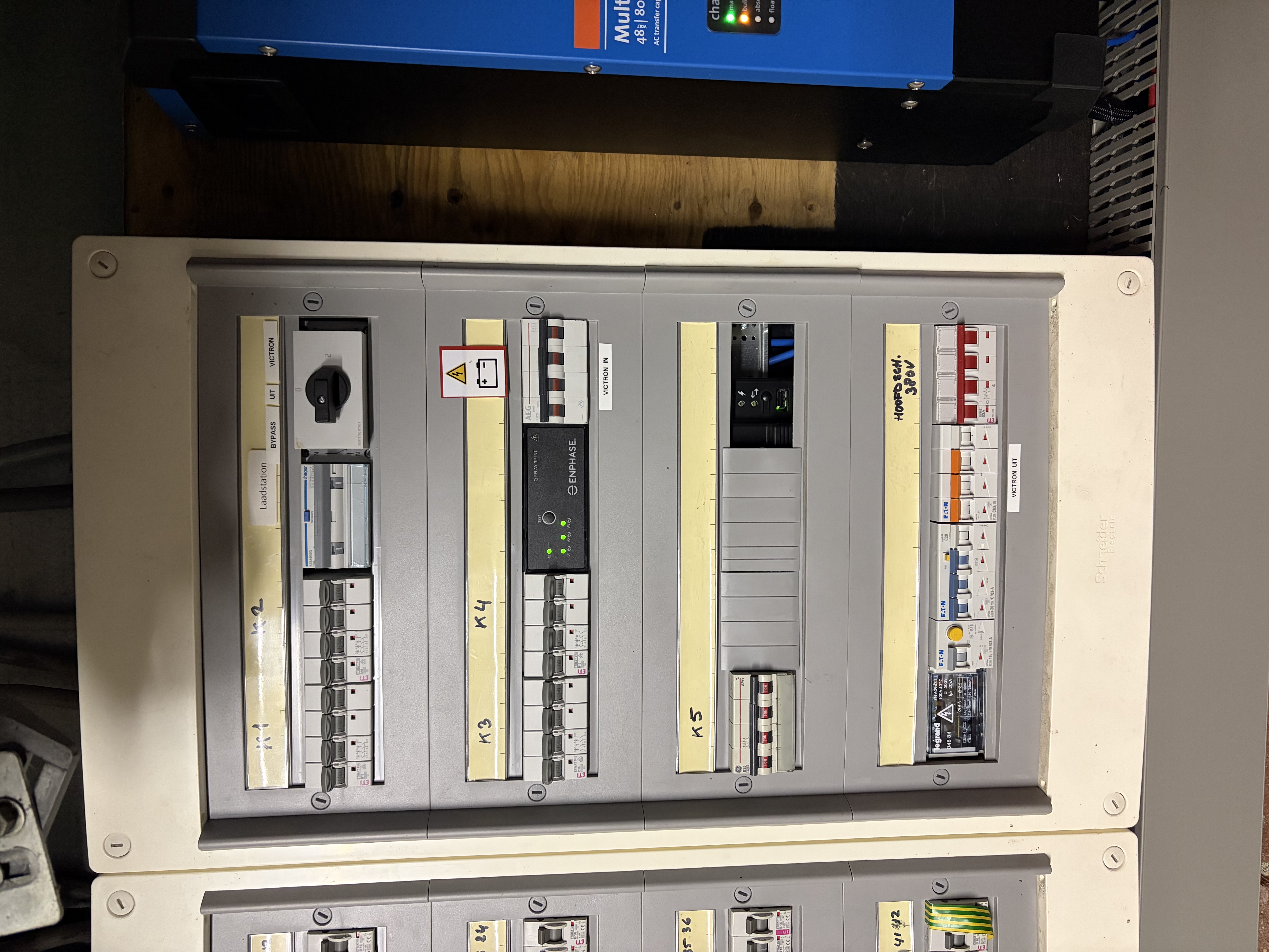 Victron thuisbatterijinstallatie in Amersfoort